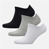 Mens Womens No Show Socks Cotton Low Cut Breathable Trainer 03 Packs Clearence - S Regular