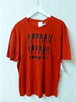 REEBOK Red Short Sleeve T Shirt ~ Reebok Logo In Black~ Size XL BNWT RRP &pound;12.99 - XL Regular