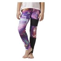 Reebok Girls Studio Graphic Print Dance Sports Legging Kids Children's Gym Tight