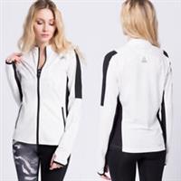 Reebok Womens Speedwick Track Jacket Full Zip Lightweight Tracksuit Gym Running - XS Regular