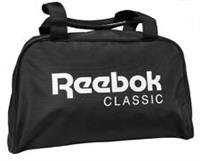 Reebok Classics Core Duffel Bag Black/White Gym travel new