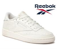 Reebok Girls New Leather Trainers Shoes Casual Junior School RP £75 UK Size 4