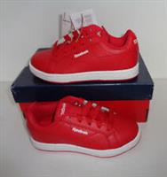 Reebok Girls New Casual Trainers Shoes Lace Up Junior Red School UK Size 10