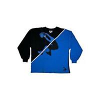 Deadstock Vintage Shaq Reebok Sweater Mens XL Blue And Black 90s Basketball NBA - XL Regular