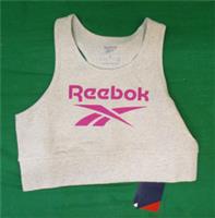 REEBOK Identity Big Logo Cotton Bralette Sports Bra Size L NEW BNWT - M Regular