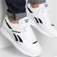 Reebok Runner Style Trainers Lite White & Black All UK Sizes Classic BNIB RJLWBM
