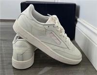 Womens Reebok Classic Club C 85 Trainers Leather Size 6 Chalk Classics RRP £80