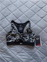 Reebok Mod Safari Poly Bralette Colour Black/grey Size S