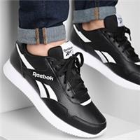 Reebok Runner Style Trainers Lite Black & White All UK Sizes Classic BNIB RJLBWM