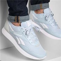 Reebok Runner Style Trainers Lite Blue & White All UK Sizes Classic BNIB RJLBWM