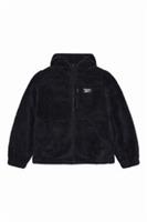 Reebok Womens Fleece Jacket Double Monkey Fleece Black