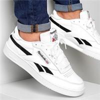 Mens Reebok Classic Leather Trainers White Navy All Sizes BNIB RRP £89 RCCRWN