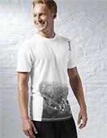 Reebok Les Mills T Shirt Mens Small Bodycombat Workout Gym Top Bodypump - S Regular