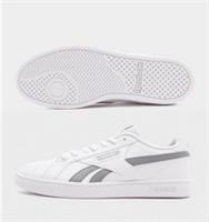 Mens Reebok Retro Style Trainers All UK Sizes White Grey Classics Court RCRWG1