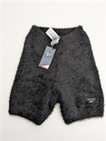 REEBOK Cozy Knit Boucle Lounge Shorts in Black - SIZE S - S Regular