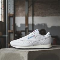 Mens Reebok Classic Leather Trainers UK Sizes 7 & 8.5 White & Blue RRP £99