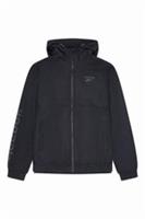 Reebok Mens Windbreaker Jacket Windrunner Black