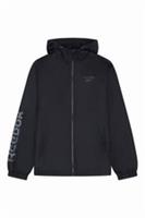 Reebok Mens Windbreaker Jacket Windrunner Black