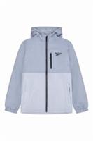 Reebok Mens Windbreaker Jacket Windrunner Grey