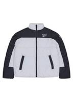 Reebok Womens Puffer Jacket Reversible Puffer Jacket White Black
