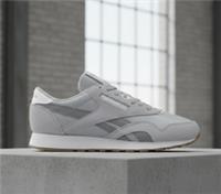 Mens Reebok Classic Suede & Nylon Trainers All Sizes Grey Leather Retro RCNGG