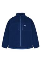 Reebok Mens Fleece Jacket Zip Up Warm Casual Outerwear Holworth Athletic Blue