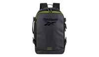 Reebok 20L Underseat Backpack Black Travel Carry-On Gym Laptop Bag Compact