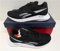 Reebok Girls New Casual Black White Trainers Shoes Junior School UK Size 2.5