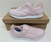Reebok Girls New Casual Pink Trainers Shoes Junior School UK Size 4