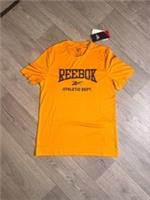 Reebok Wor Poly Graphic Tee Sn99- Brgoch- Mustard Yellow- Size S - S Regular
