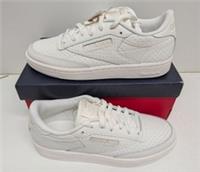 Reebok Ladies New Leather Trainers Shoes Casual Womens Lace Up RRP &pound;75 UK Size 6