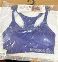 Reebok Sports Women Seamless STRAPPY CROP Top Bra KARLY GEY AND PURPLE XS,S,M,L