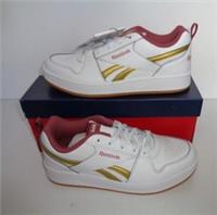 Reebok Girls White Junior Trainers School Casual Shoes New EU 36 UK Size 4