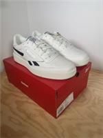 Reebok Club C Revenge Mens Tennis Trainers UK 8 EUR 42 White Navy Brand New