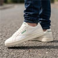 Mens Reebok Retro Style Trainers UK 7.5 8 9 Chalk Classics Court RCRCG