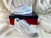 Reebok Rewind Run Size UK 5.5 EUR 38.5 White Gold Sneakers BNIB