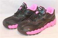 TODDLER'S REEBOK MINIZIG ENERGY RUNNING BLACK PINK TRAINERS