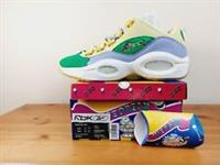 Reebok Question Low BBC Ice Cream Yellow Lilac Glow Sz Uk10/EU44.5