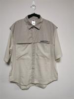 BNWT Reebok ARS Activechill+ woven T-shirt sz medium Moostone, sample edition