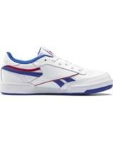 Reebok Club C Revenge Sneakers White & Blue, Size 4.5 (US) / 36 (EUR) / 4 (UK)