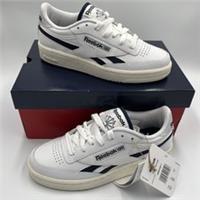 Reebok Club C Revenge Size UK 2.5 white & blue boys unisex BNIB european 34