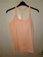 Reebok Long Muscle Back Sports Top Padded Size XL 17-18 Pit-pit Running/gym (V)