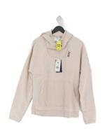 Reebok Men's Hoodie XS Cream Cotton New with tags