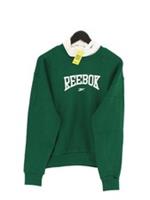 Reebok Women's Hoodie XS Green Cotton New with tags