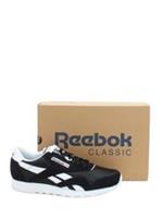Reebok Men's Trainers UK 8 Black Leather with Other Sneaker New with tags