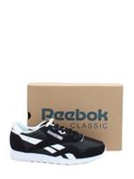 Reebok Men's Trainers UK 7.5 Black Leather with Other Sneaker New with tags