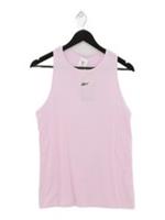 Reebok Women's T-Shirt M Pink Nylon with Spandex Sleeveless Basic New with tags