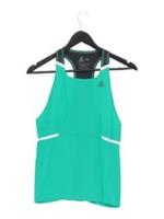 Reebok Women's T-Shirt XS Green 100% Polyester Sleeveless Basic New with tags