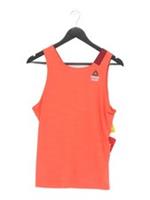 Reebok Women's T-Shirt S Orange Nylon with Elastane Basic New with tags