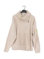 Reebok Men's Hoodie L Cream Cotton New with tags